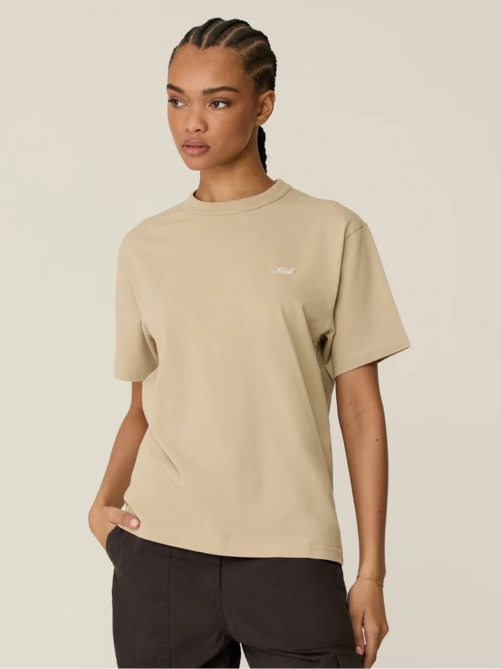 Kith Women's Short Sleeve Crewneck Nia Tee Top